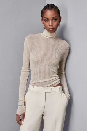Patrizia Pepe Maglia slim fit in lana Essential