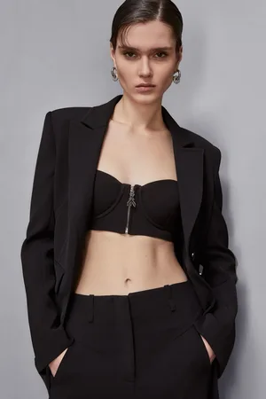 Patrizia Pepe Top corsetto con spallini