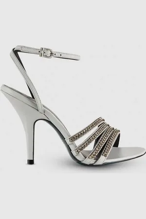 Patrizia Pepe Sandali con tacco dettagli strass