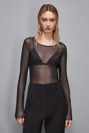 Patrizia Pepe Top "Essential" in tulle
