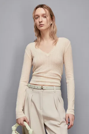 Patrizia Pepe Maglia super light scollo a V