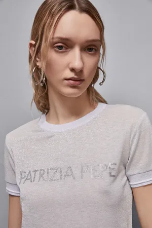 Patrizia Pepe T-shirt in maglia "Essential"