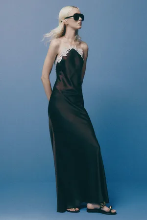 Patrizia Pepe Abito lungo con scollo sul retro