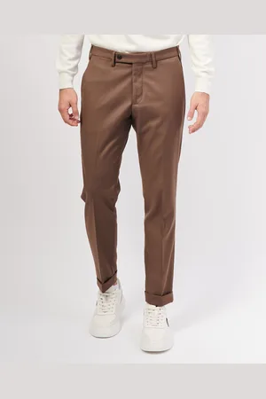 MICHAEL COAL Pantaloni uomo in cotone