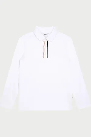 HUGO BOSS Polo a manica lunga per bambini