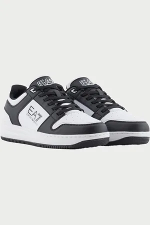 EA7 Sneakers donna con logo e suola in gomma