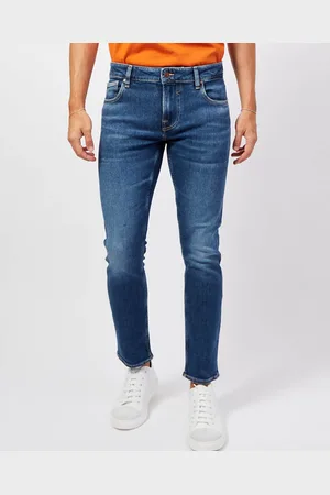 Guess Jeans uomo modello skinny in misto cotone