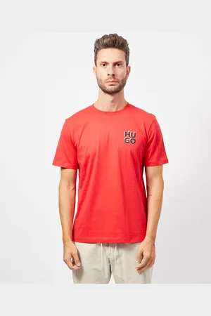 HUGO BOSS T-shirt uomo con logo in petto