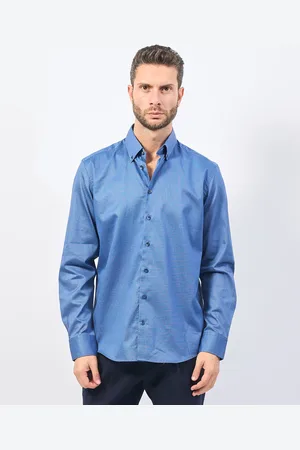 Bugatti Camicia uomo effetto lucido