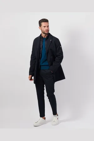 YES ZEE BY ESSENZA Cappotto uomo con gilet interno trapuntato