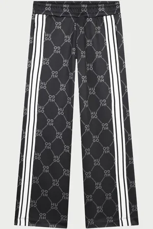 HUGO BOSS Pantaloni jogger in felpa per bambine