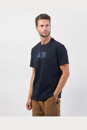 Armani Exchange T-shirt uomo con logo in cotone