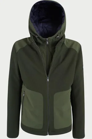 YES ZEE BY ESSENZA Giubbotto in maglia con inserti softshell
