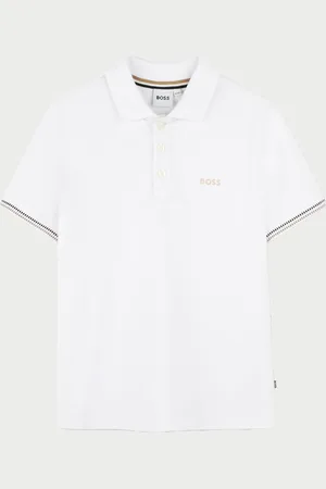 HUGO BOSS Polo in cotone per bambini