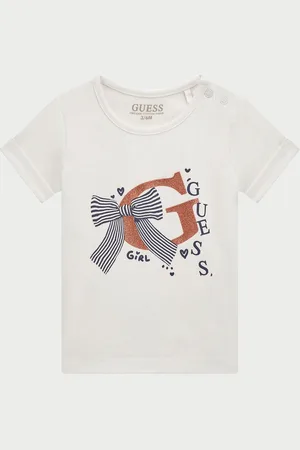 Guess T-shirt neonato con stampa frontale