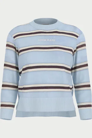 Guess Maglione da donna con logo a righe