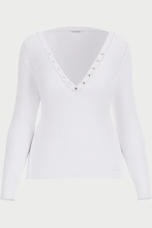 Guess Maglietta con scollo a V