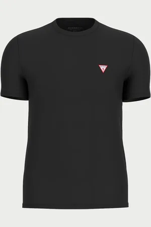 Guess T-shirt uomo con logo piccolo triangolo