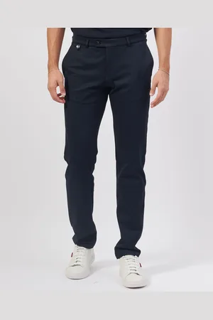 Bugatti Pantaloni con tirapancia in misto viscosa