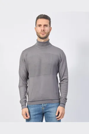 YES ZEE BY ESSENZA Maglione uomo dolcevita in viscosa