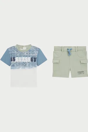 Guess Completo per neonati con t-shirt e bermuda