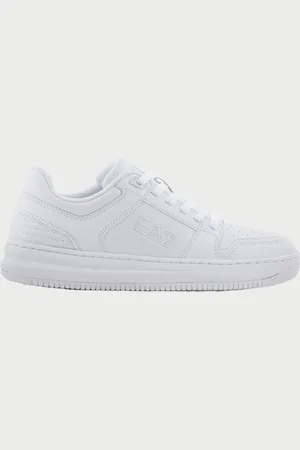 EA7 Sneakers con logo e suola in gomma