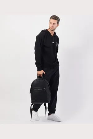 HUGO BOSS Maglione uomo con cappuccio e coulisse
