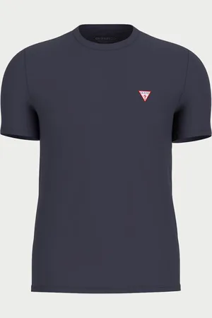Guess T-shirt uomo con logo piccolo triangolo