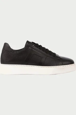 Exton Sneakers in cuoio Bottolato Moro