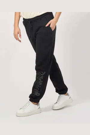 DISCLAIMER Pantaloni in felpa con elastico e coulisse