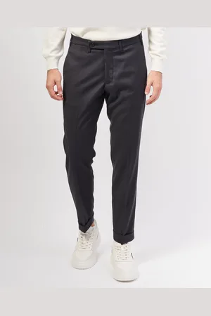 MICHAEL COAL Pantaloni uomo in cotone