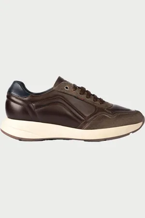 Exton Sneakers uomo in pelle e camoscio