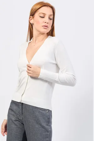 MARKUP Cardigan con bottoni e ampia scollatura