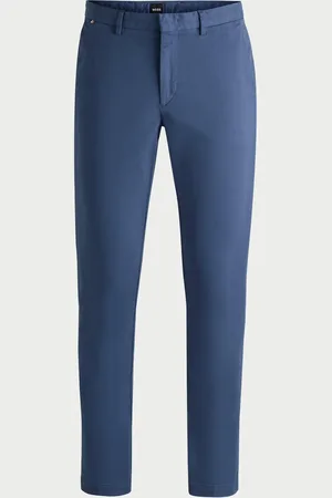 HUGO BOSS Pantaloni chino uomo di slim fit in cotone