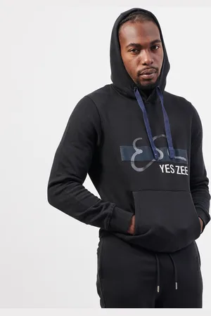 YES ZEE BY ESSENZA Felpa uomo con logo grande