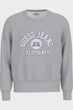 Guess Felpa misto cotone con logo