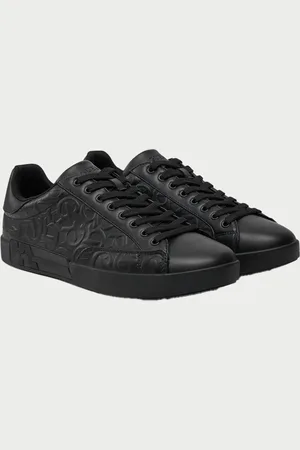 Guess Sneakers basse uomo con logo lettering