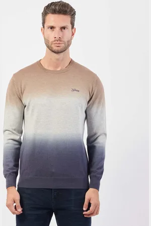 Guess Maglione girocollo a blocchi di colore