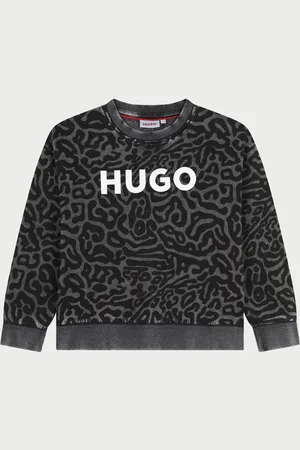HUGO BOSS Felpa per bambine con logo