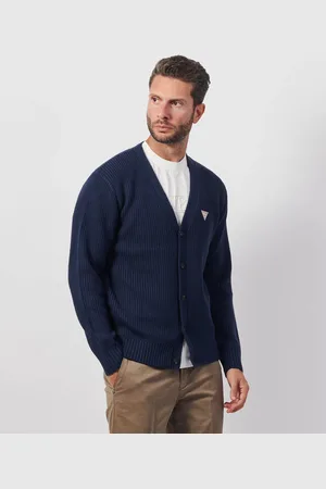 Guess Cardigan uomo in misto lana