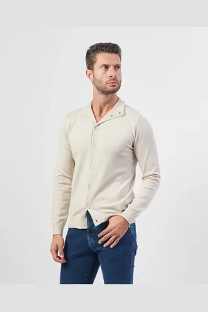 Settemezzo Cardigan uomo con bottoni