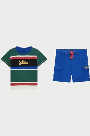 Guess Completo per neonati con t-shirt e bermuda