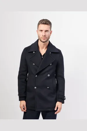 MULISH Cappotto uomo doppiopetto regular fit