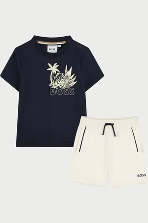 HUGO BOSS Completo bambino con t-shirt e bermuda