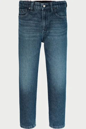 Tommy Hilfiger Kids Jeans con bottone