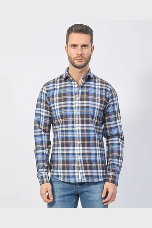 YES ZEE BY ESSENZA Camicia uomo in cotone