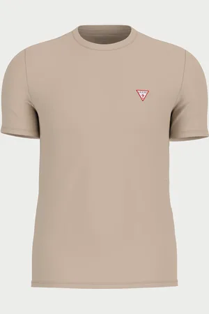 Guess T-shirt uomo con logo piccolo triangolo