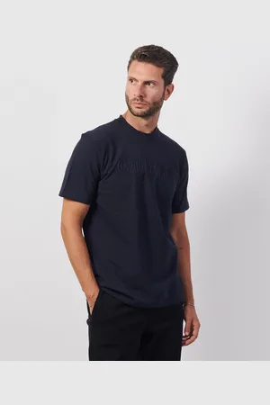 Guess T-shirt uomo in cotone con logo