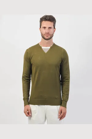 YES ZEE BY ESSENZA Maglia in misto viscosa effetto doppio collo