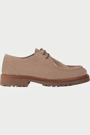 Exton Scarpe Uomo Camoscio Taupe